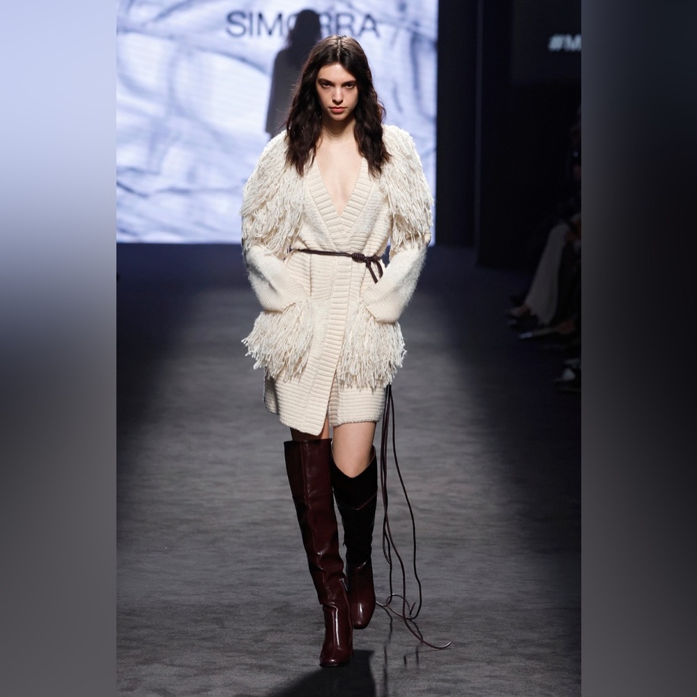 SIMORRA Long cardigan combo